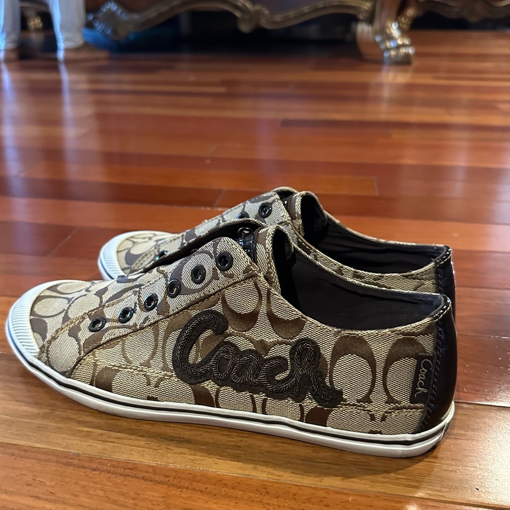 Coach monogram sneakers